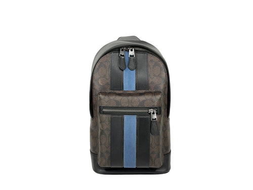 Coach West Leather Sling Pack Backpack Bag