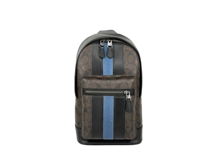 Coach West Leather Sling Pack Backpack Bag
