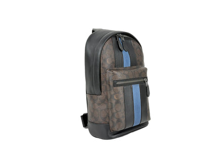 Coach West Leather Sling Pack Backpack Bag