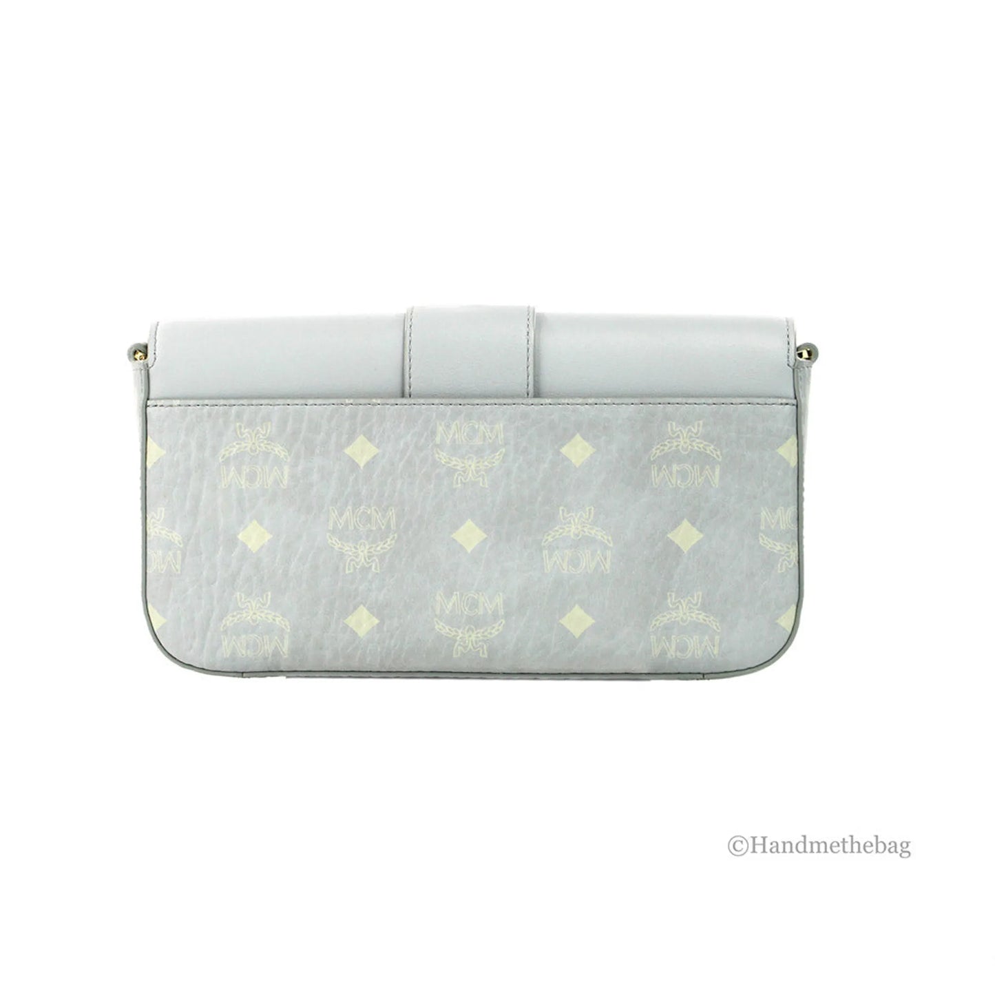 MCM Small Mode Travia Leather Shoulder Crossbody Clutch