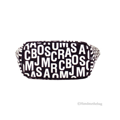 Marc Jacobs Monogram Print Leather Tote Crossbody Bag