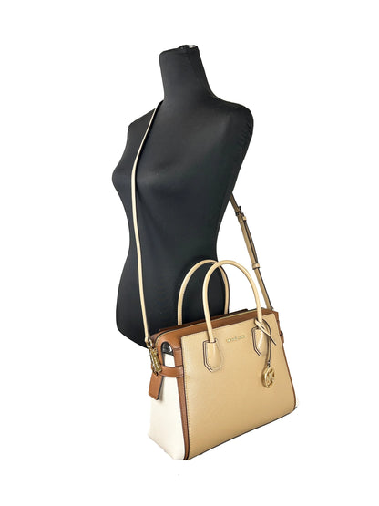 Michael Kors Mercer Belted Satchel Crossbody Bag