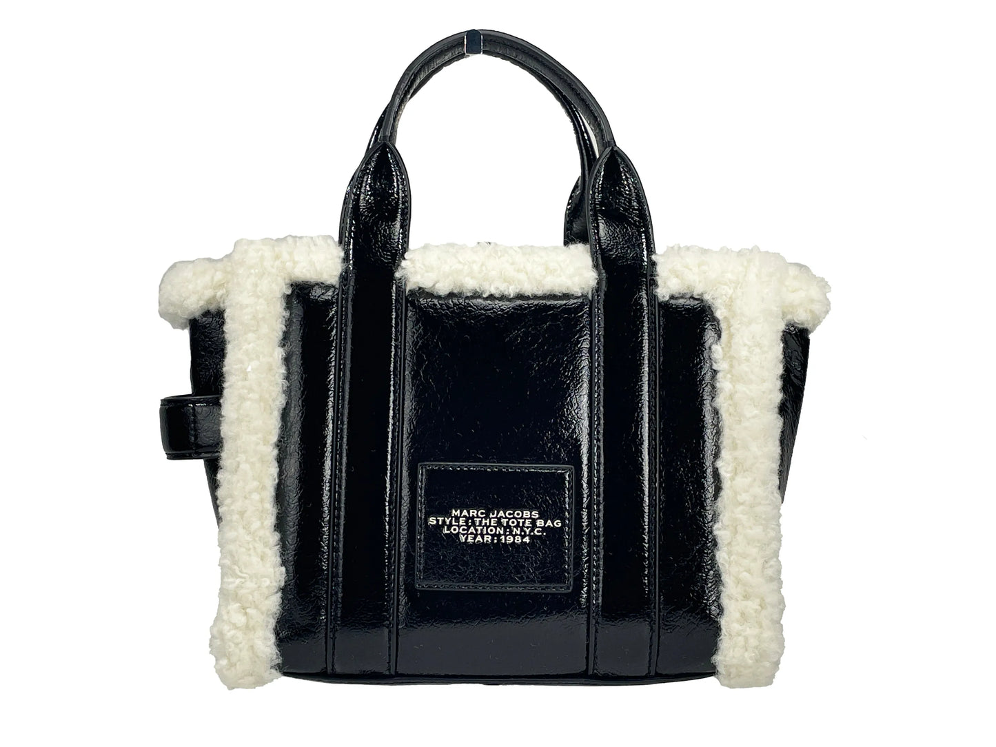 Marc Jacobs The Mini Crinkle Leather Tote Bag