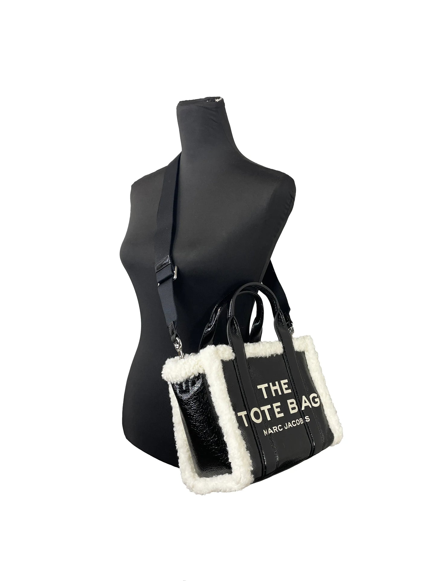 Marc Jacobs The Mini Crinkle Leather Tote Bag