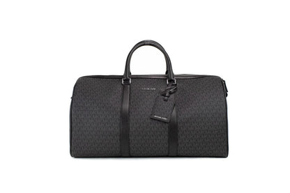 Michael Kors Harrison Signature PVC Duffle Travel Weekender Luggage Bag