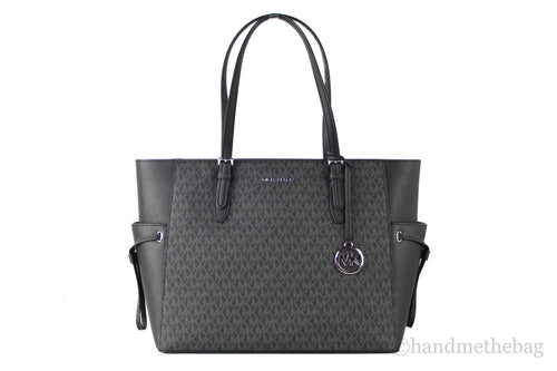 Michael Kors Gilly Signature PVC Travel Drawstring Tote Bag Handbag