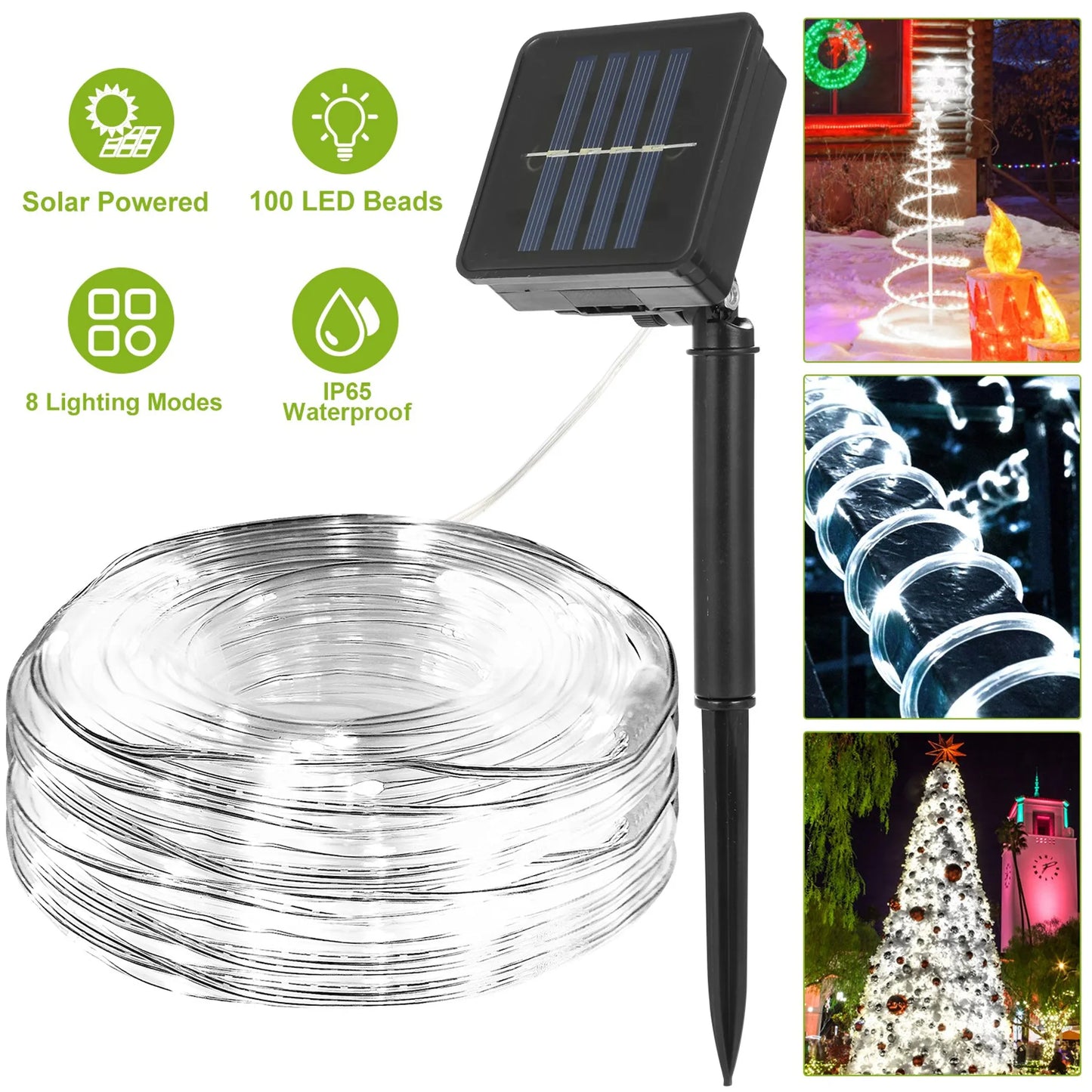 Solar Powered String Lights