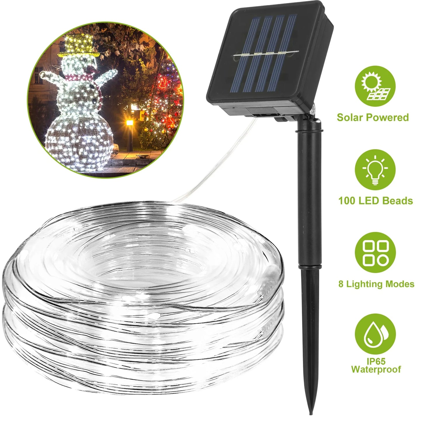 Solar Powered String Lights