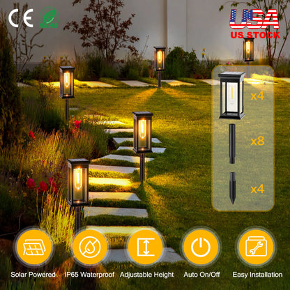6Pack Solar Powered Stake Light