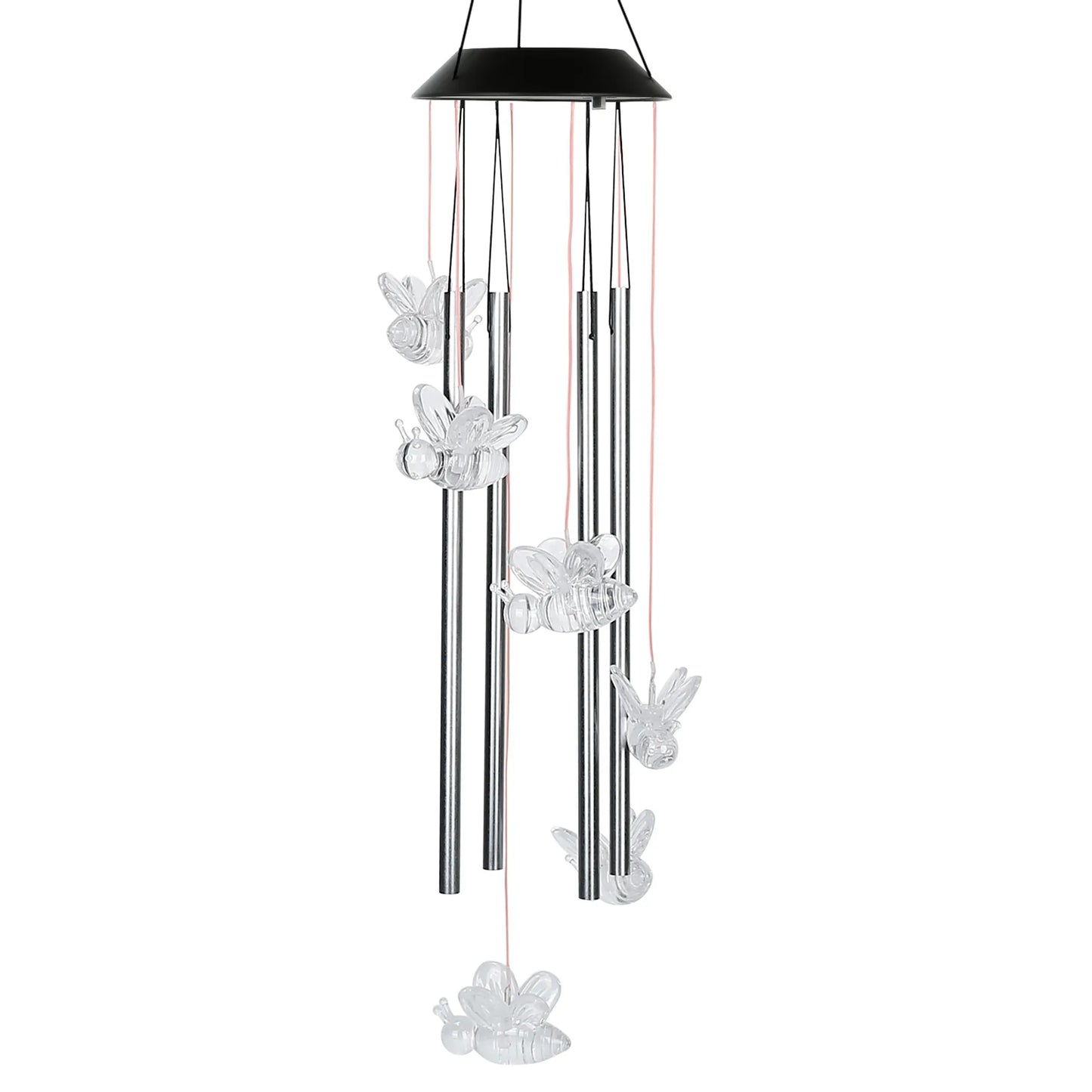 Solar Wind Chime Lights