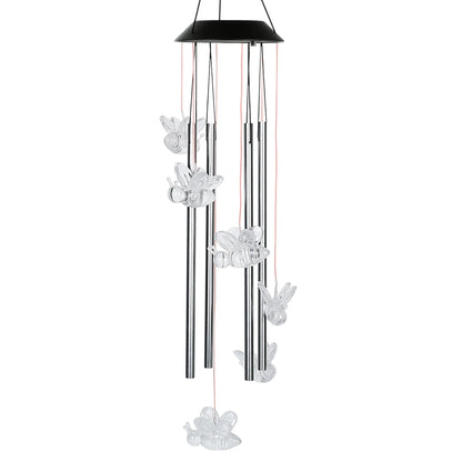 Solar Wind Chime Lights