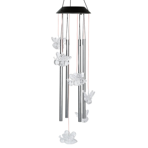 Solar Wind Chime Lights