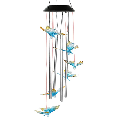 Solar Wind Chime Lights