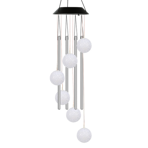 Solar Wind Chime Lights