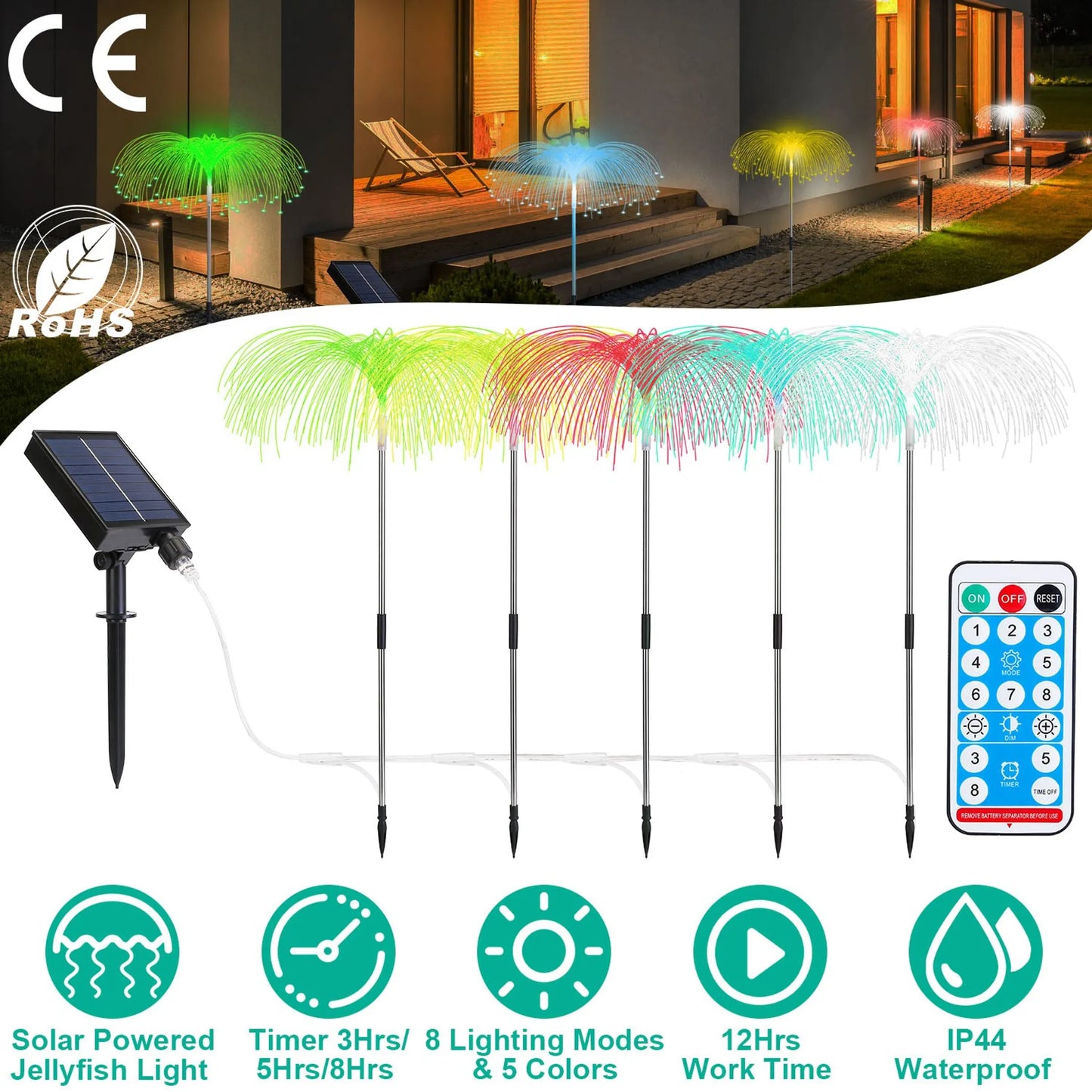 5 In 1 Outdoor Solar Light