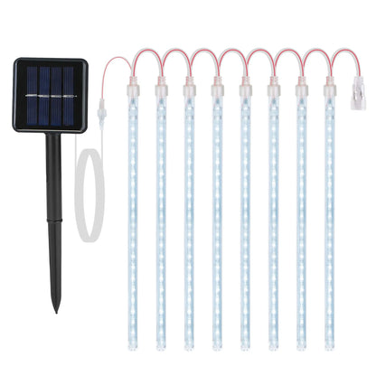 Solar Powered Meteor Shower String Lights