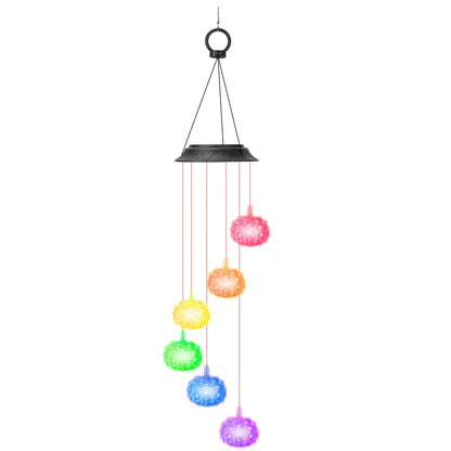 Solar Wind Chime Lights Sea