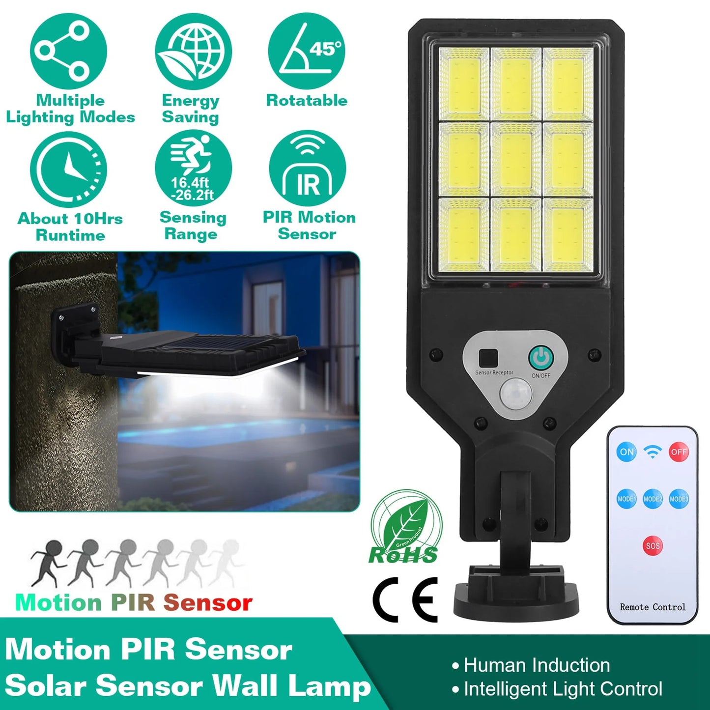 Solar Wall Light OutDoor