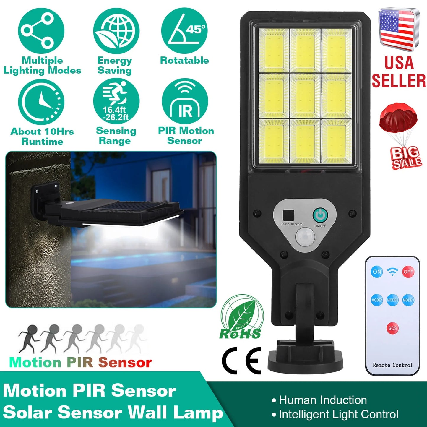 Solar Wall Light OutDoor