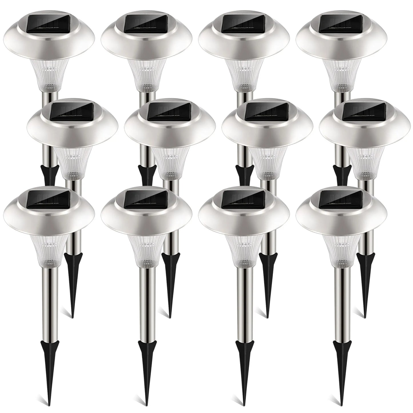12Packs Solar Garden Lights