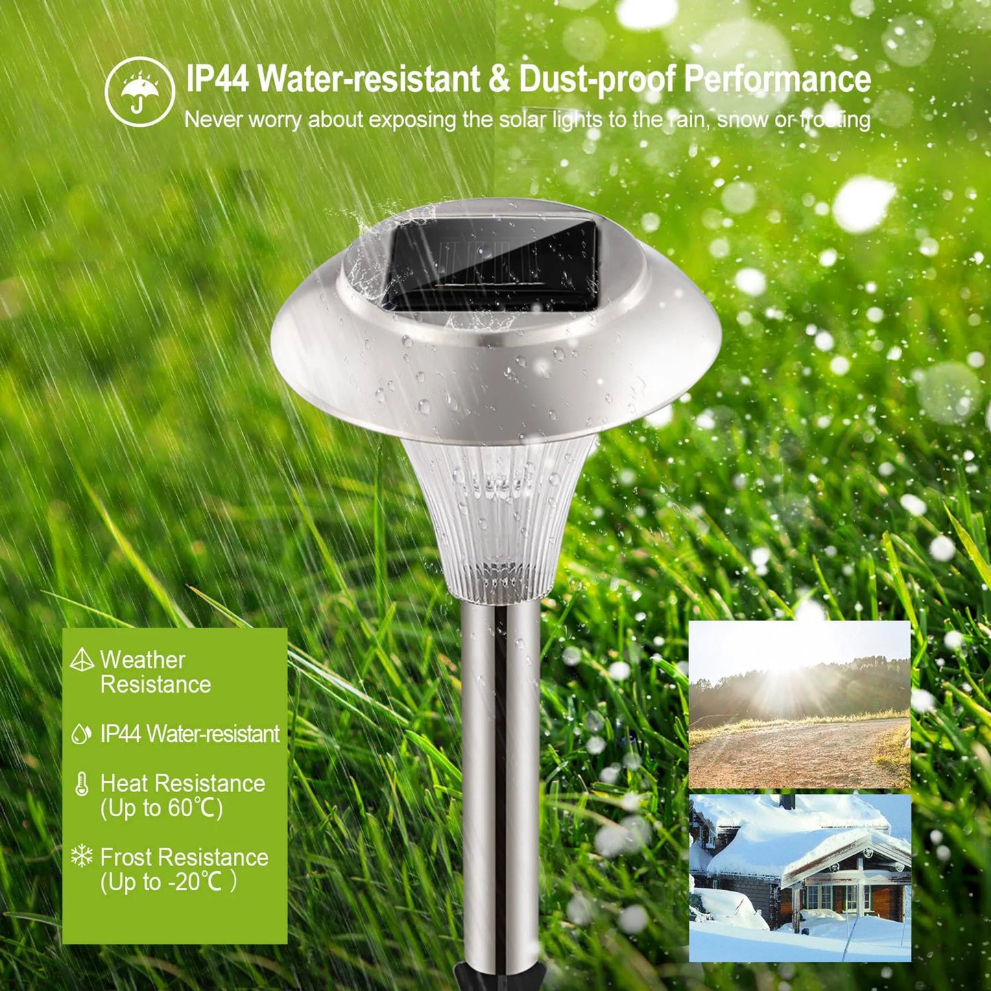 12Packs Solar Garden Lights