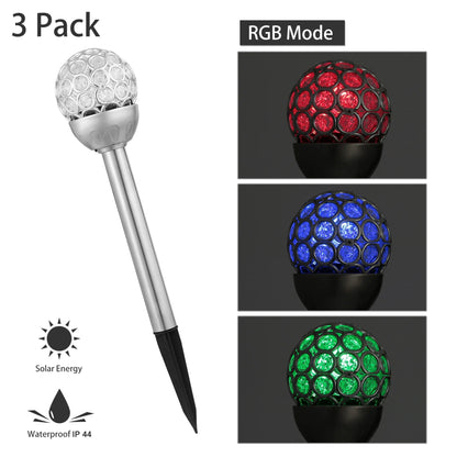 Solarek 3 Pcs Outdoor Solar Lights