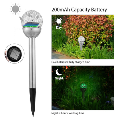 Solarek 3 Pcs Outdoor Solar Lights
