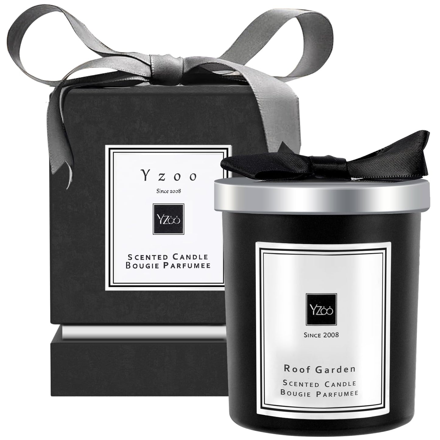 Elegant Black Soy Men's Candle