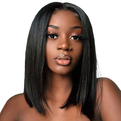 Chic Black Long Wig