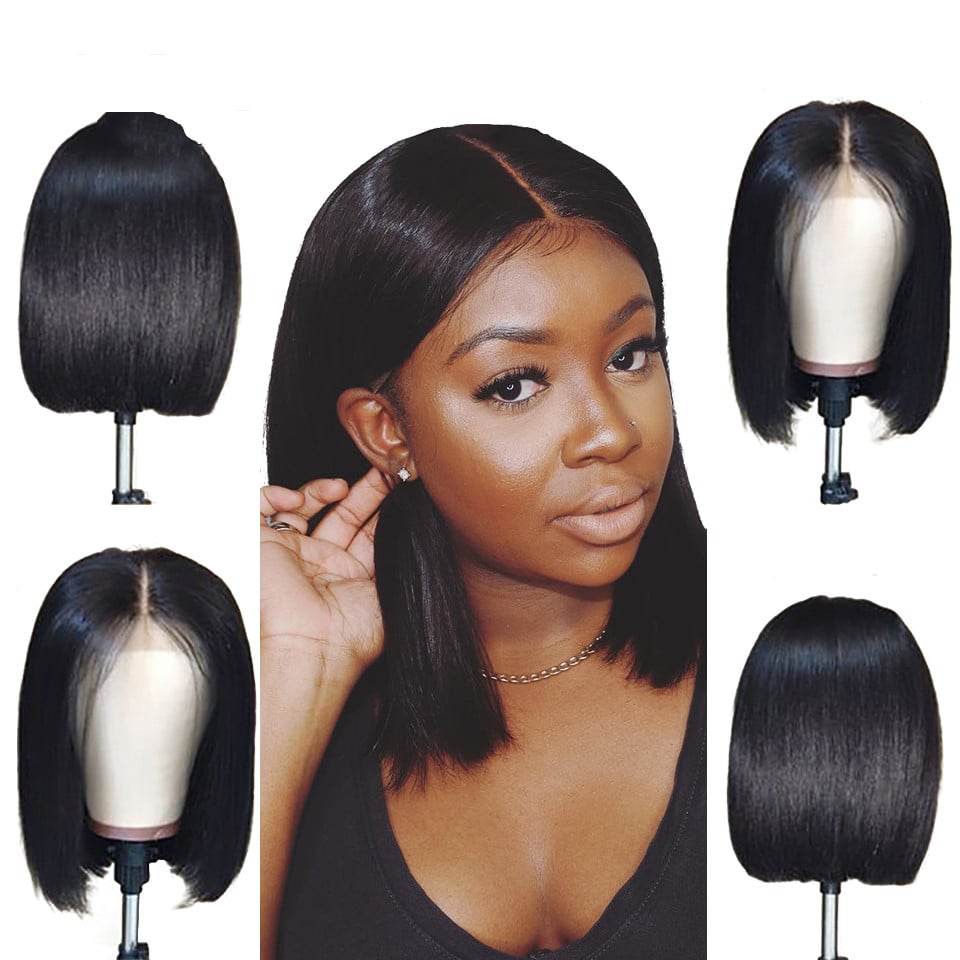 Chic Black Long Wig