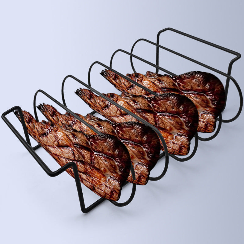Portable Non-stick Grill Rack for Lamb Chops