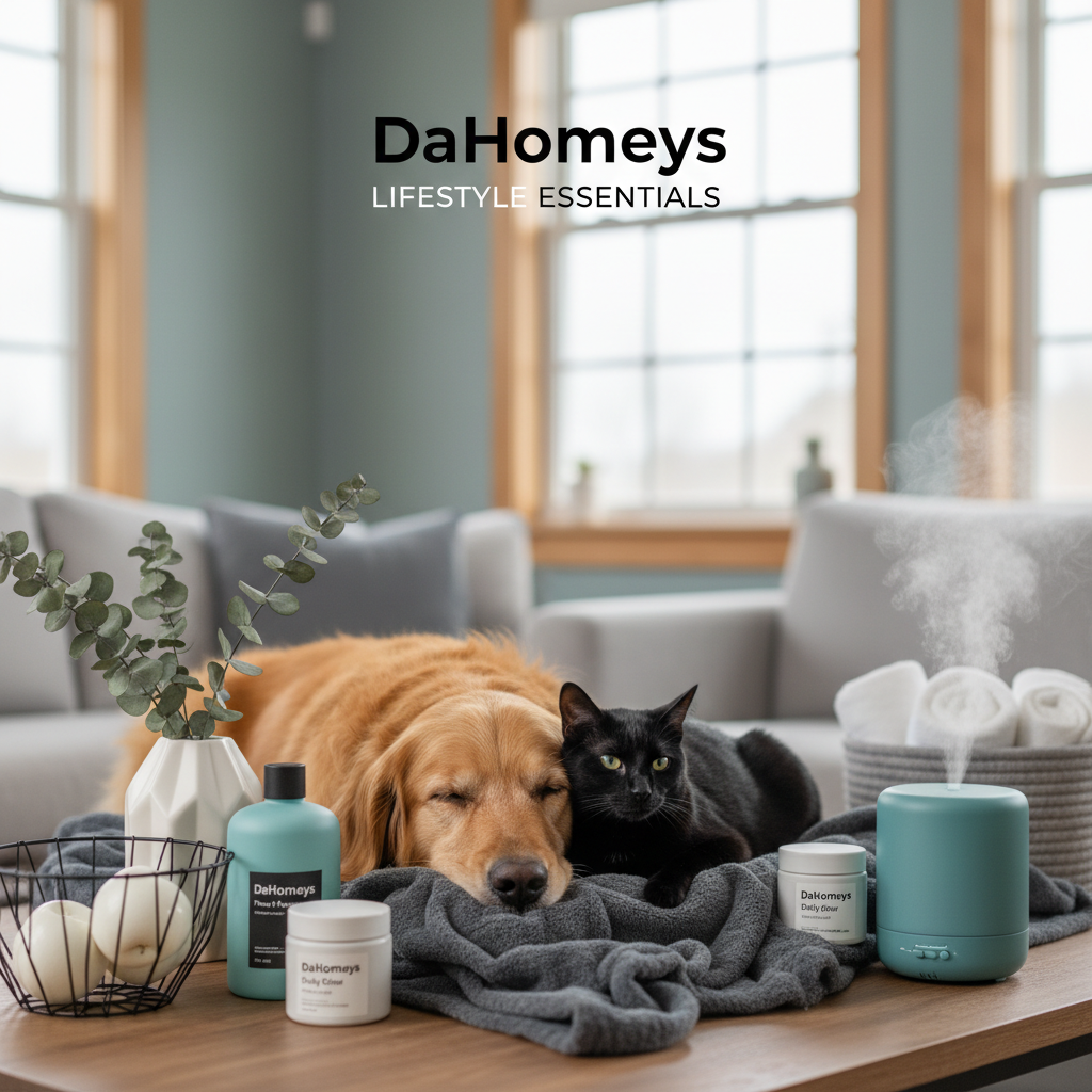 DaHomeys Cat and Dog Banner